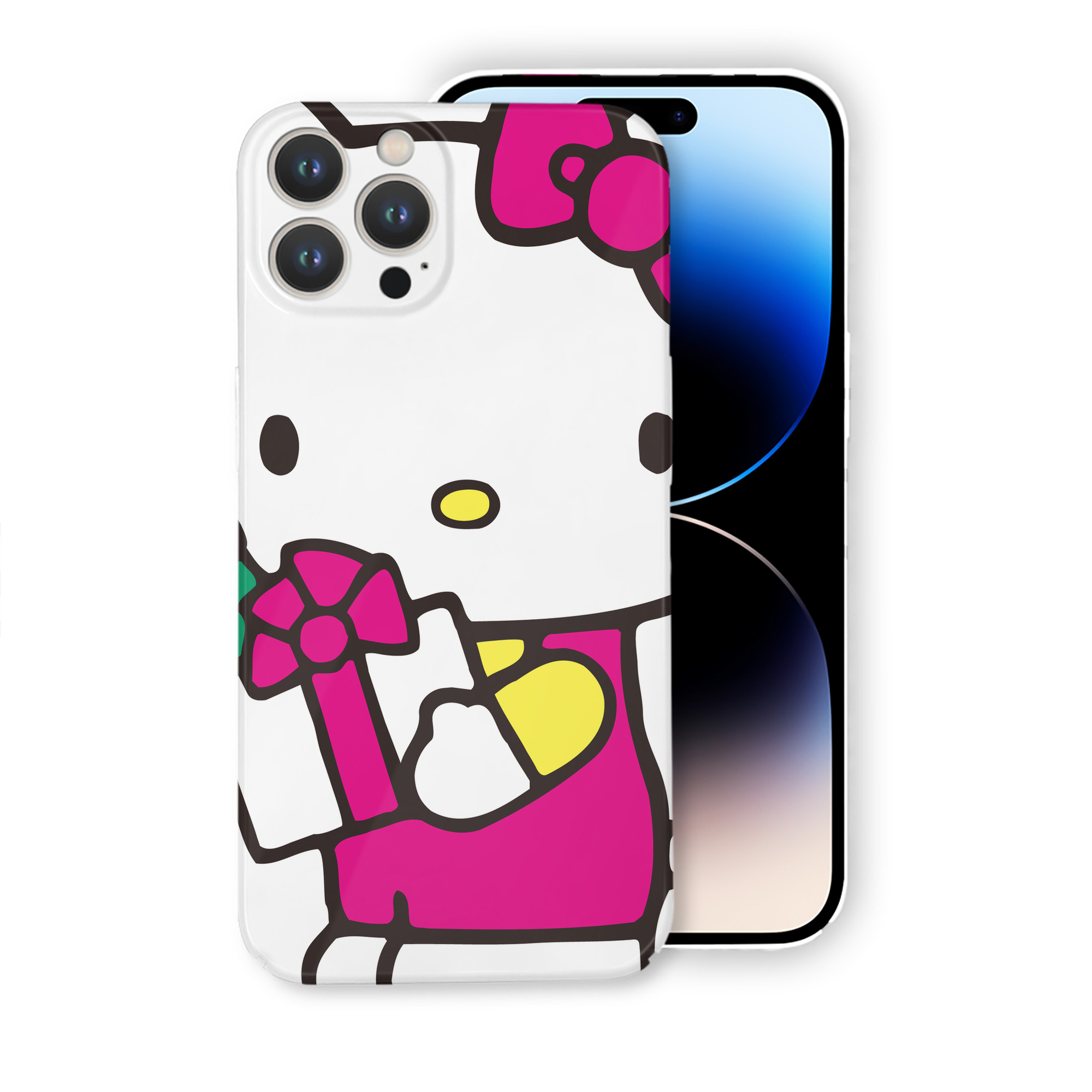 （画像用） Hello Kitty ハローキティ 【iPhone 14シリーズ対応】ハードケース